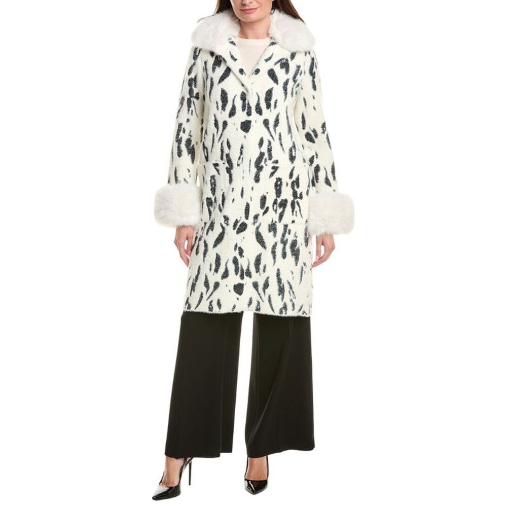 Joseph Ribkoff Womens  Coat, White